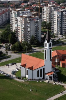 Parish Church of the Sacred Heart of Jesus in Karlovac, Croatia