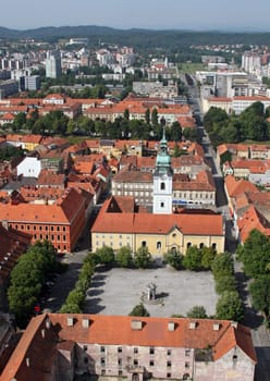 Parish Church of the Holy Trinity in Karlovac, Croatia