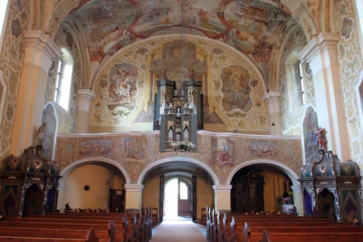 Parish Church of Our Lady of Snow in Kutina, Croatia