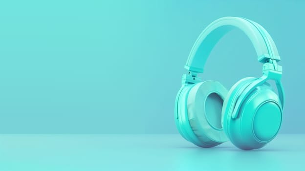 Headphone, listening to music, education and social media concept, sound therapy, party time