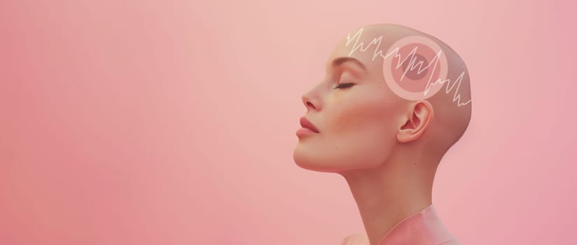 Human brain, migraine headache attack, epilepsy, stroke, cancer tumor and thrombosis, blood cloth psychological pressure and stress