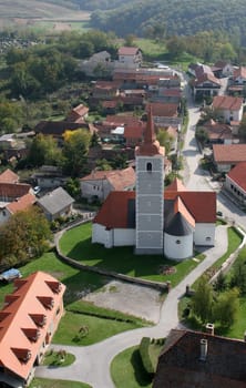 Parish Church of Saint Nicholas in Hrascina, Croatia