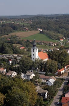 Parish Church of Our Lady of Snows in Kutina, Croatia