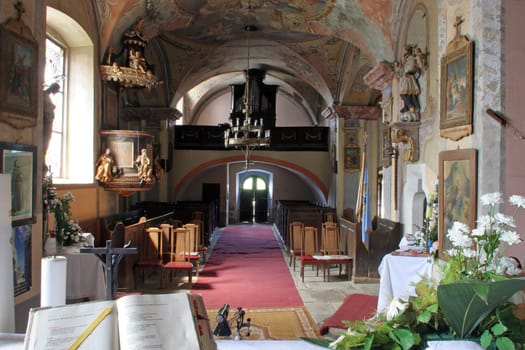 Parish Church of St. Nicholas in Hrascina, Croatia
