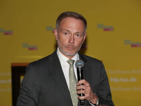 Christian Lindner beim FDP Bürgerdialog am 30.05.2024 in Magdeburg
