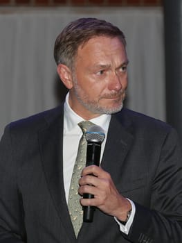 Christian Lindner beim FDP Bürgerdialog am 30.05.2024 in Magdeburg