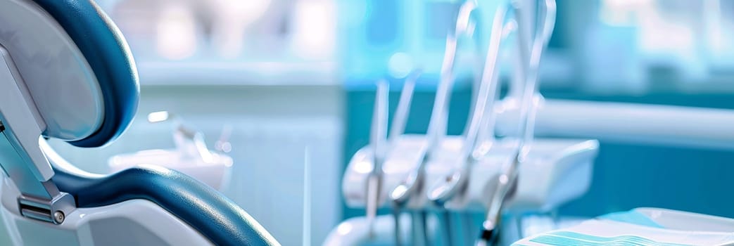 A modern dental practice. AI generative.