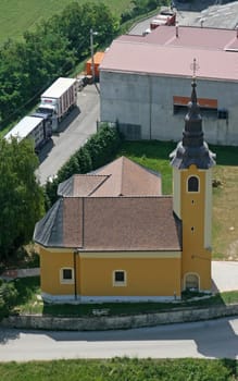 Parish Church of Saints Michael and Anne in Gornje Prekrižje, Croatia