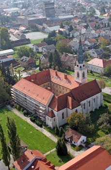 Greek Catholic Cathedral of the Holy Trinity in Krizevci, Croatia