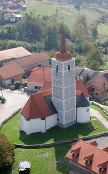 Parish Church of Saint Nicholas in Hrascina, Croatia