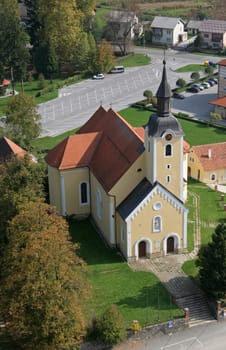 Parish Church of Saint Mary Magdalene in Ivanec, Croatia