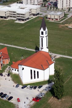 Parish Church of the Sacred Heart of Jesus in Karlovac, Croatia