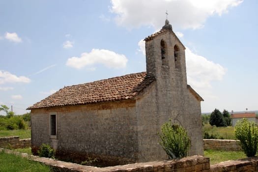 Holy Trinity Church in Labinci, Croatia