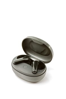 Wireless smartphone headphones in a box