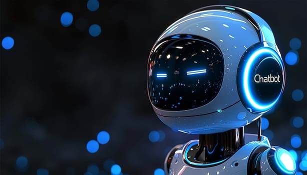 Chatbot icon animation. AI cyberspace support service. Online support bot. Robot icon. Bot sign design. Chatbot symbol concept. Voice support service bot. Online support bot. Motion graphics. Speech bubble. 4k video