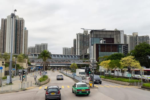 Hong Kong 28 April 2024: Hong Kong Tin Shui Wai district