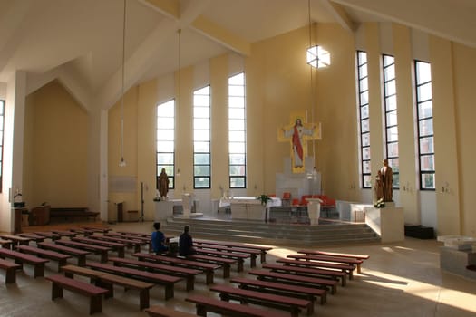 Parish Church of the Sacred Heart of Jesus in Karlovac, Croatia