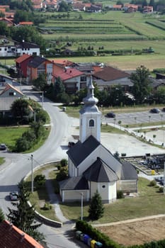 Parish Church of St. Martin in Hrnetic, Karlovac, Croatia