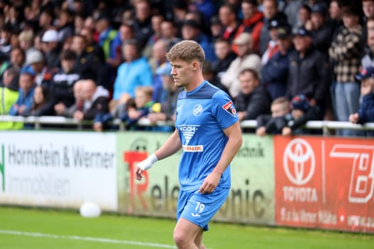 Marcel Bahm (CFR Pforzheim) at the match of OL BaWü: 23-24 - 34. Matchday - FC 08 Villingen - CFR Pforzheim