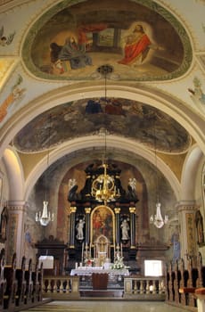 Parish Church of the Holy Trinity in Karlovac, Croatia