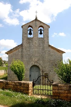 Holy Trinity Church in Labinci, Croatia