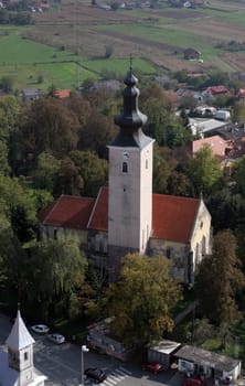 Parish Church of Exaltation of the Holy Cross in Kriz, Croatia