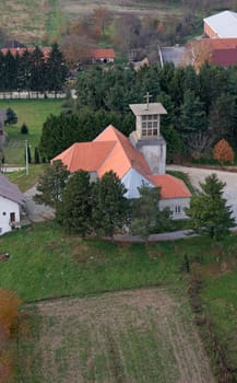 Parish church of the Saint Mary Magdalene in Kapela, Croatia