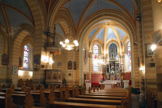Parish church of Saint George in Desinic, Croatia