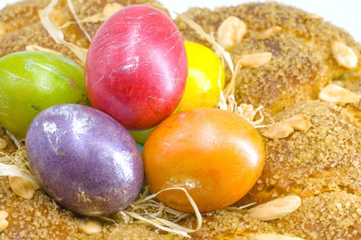 Painted in the spirit of the traditions of Easter eggs