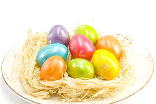 Painted in the spirit of the traditions of Easter eggs