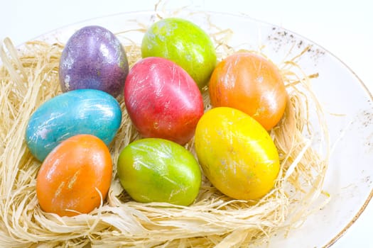 Painted in the spirit of the traditions of Easter eggs