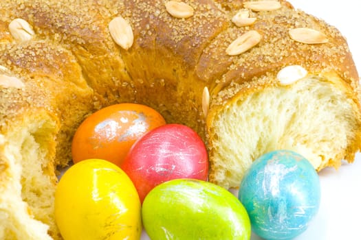 Painted in the spirit of the traditions of Easter eggs