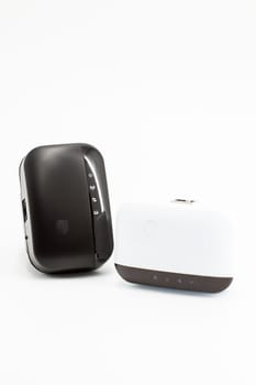 Wireless WiFi Repeater for your home network on a white background