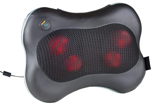 Electric massage cushion with infrared warming areas