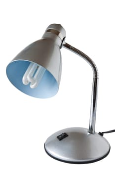 Table lamp isolated on white background