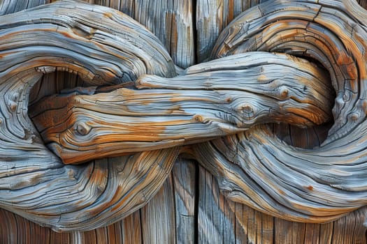 Close-up of knotted wood texture, showcasing the natural beauty and uniqueness of each piece