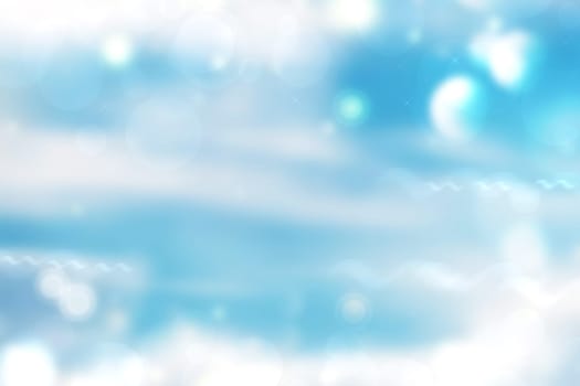 Abstract scene in universe. Abstract explosion stars on gradient light blue to turquoise and space cosmos galaxy universe background with colorful stars, nebula and planets. Space for your design. Concept astrology an science.