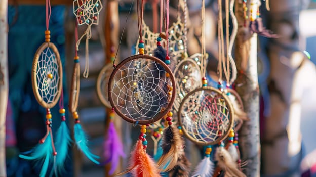 Intricate and charming boho dreamcatchers bring a sense of magic and enchantment to designs on white