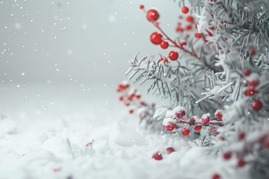 Merry Christmas text against a transparent white surface, evoking festive cheer