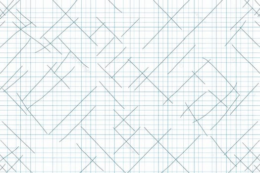Seamless graph paper pattern with grids and axes for mathematical designs