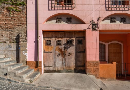 Building facades in the Chilean seaport of Valparaiso