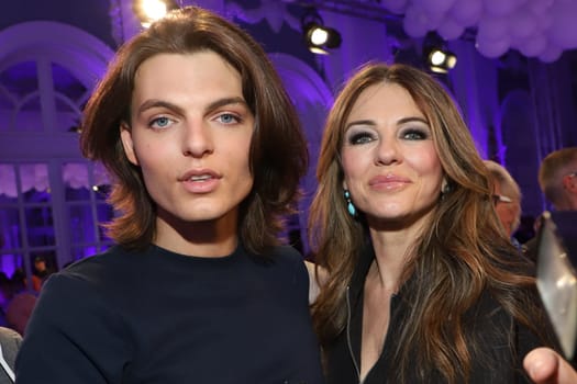 Elizabeth Hurley,Damian Hurley,Ernstings Fashion Show,Atlantic Hotel Hamburg,11.06.2024