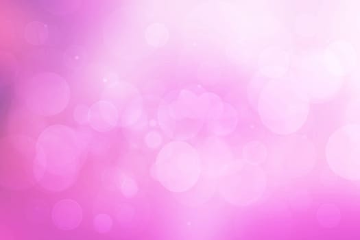 Abstract blurred fresh vivid spring summer light delicate pastel pink white bokeh background texture with bright circular soft color lights. Beautiful backdrop illustration.