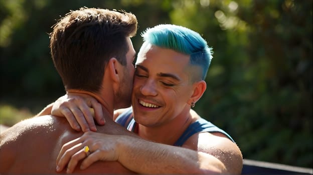 Couple of the gay men