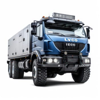 Iveco LMV isolated on white AI generated image