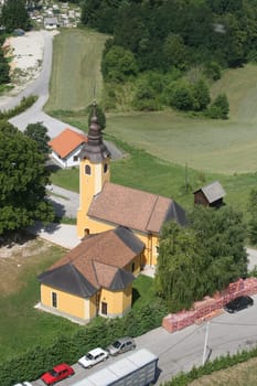 Parish Church of Saints Michael and Anne in Gornje Prekrižje, Croatia