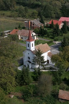 Parish Church of the Immaculate Heart of Mary in Ilova, Croatia