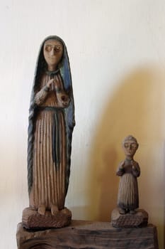 Virgin Mary, statue in the Church of Our Lady of Health in Jadruhi, Croatia