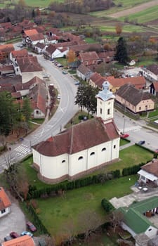 Church of Saint John the Baptist in Ivanska, Croatia