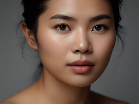 Beautiful fashion portrait of asian woman